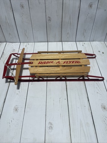 Radio flyer mini wooden sled - mini,