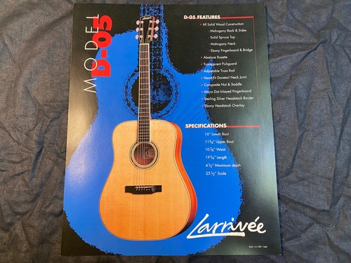 Larrivee acoustic guitar - larrivee,