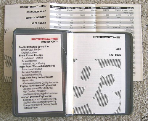 Porsche official 968 911 928 - 968,
