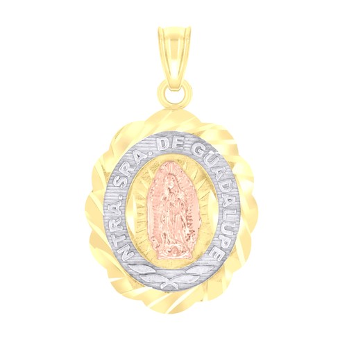 10kt tri color - gold, mens