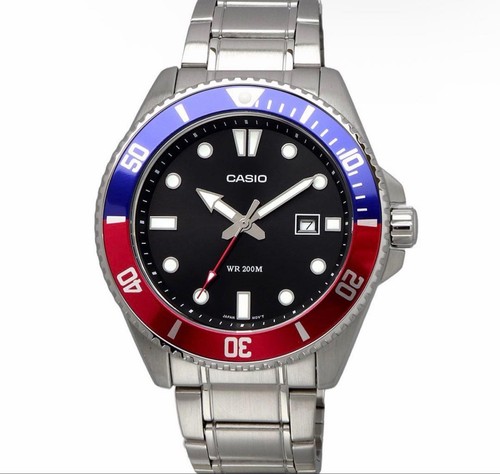 Casio pepsi colored - casio, diver's