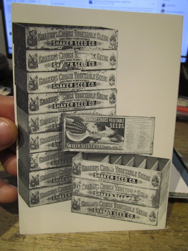 New york shaker postcard - shaker,