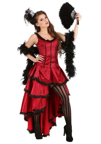Women sultry saloon girl - women's,