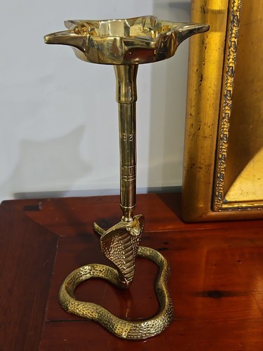 Cobra snake solid brass - cobra,