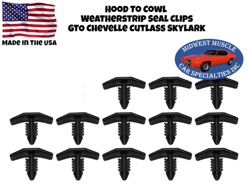 Hood cowl rubber - hood, to