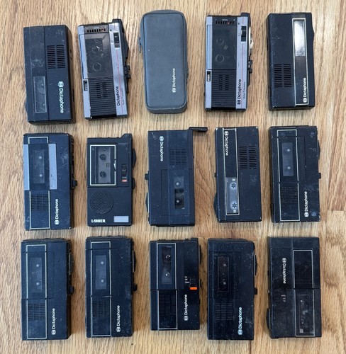 Lot vintage dictaphone - lot, 15