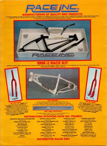 1981 print race inc bmx - ad,