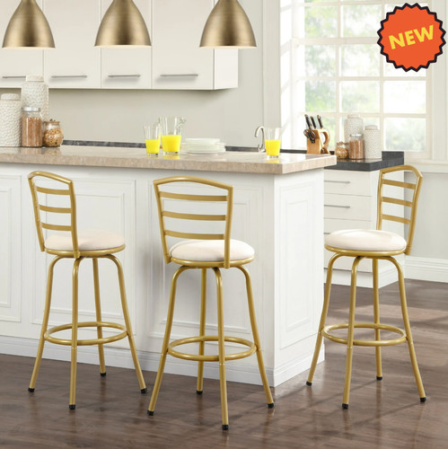 Set gold swivel bar - 3,
