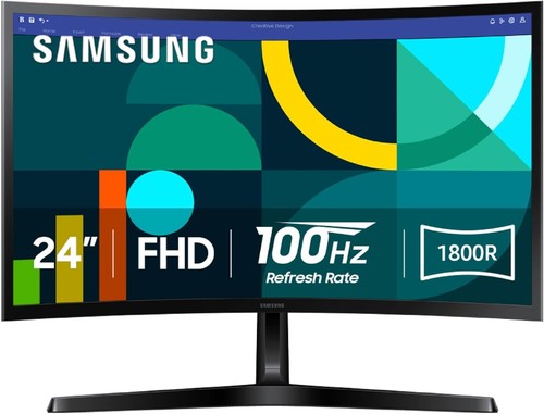 Samsung curved gaming - 24",