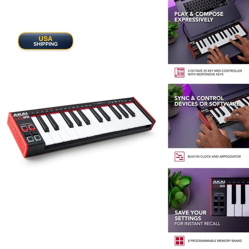 Akai professional lpk25 key - akai,