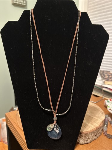 Silpada necklace indigo mood - necklace,