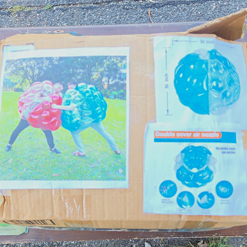Inflatable bumper balls - bumper,