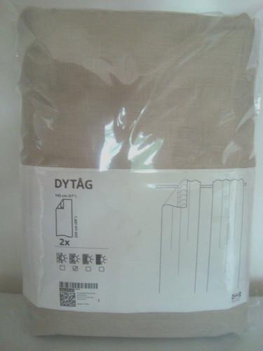 Ikea dytag pair curtains - ikea,