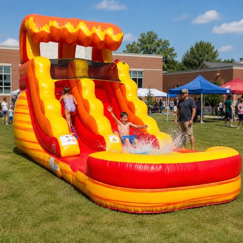 Inflatable water slide - inflatable,