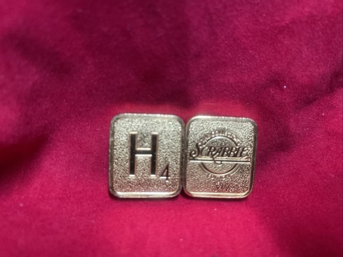 Franklin mint scrabble 24k - mint,