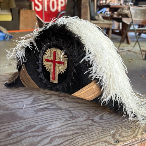Antique 1800s masonic knights - masonic,