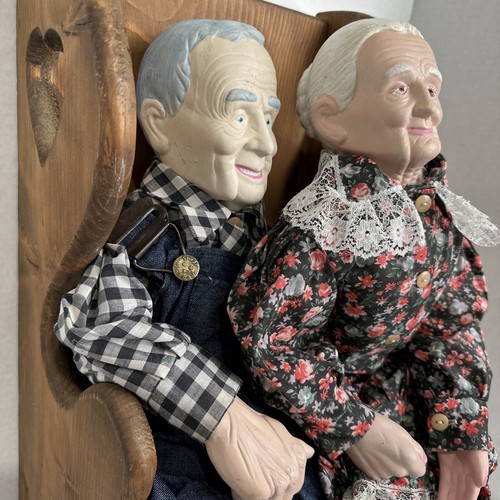 Grandma grandpa porcelain - grandma,