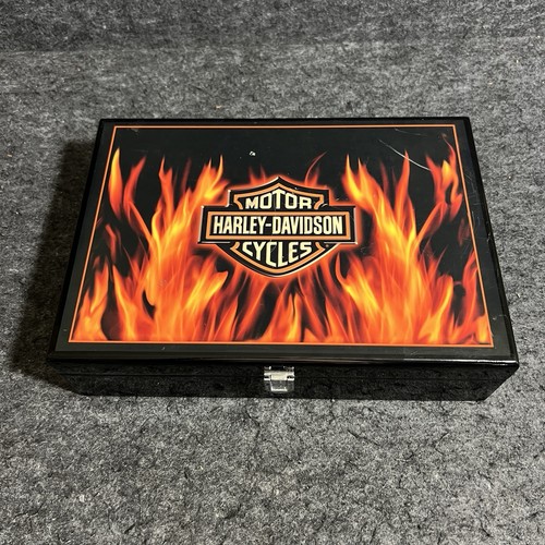 Harley davidson poker chip set - davidson,
