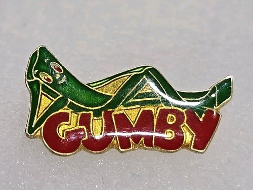 Vintage gumby enamel - gumby,