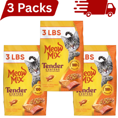 Meow mix tender - mix, centers