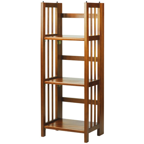 Shelf folding bookcase - 14, 3-shelf