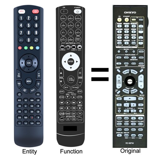 New 687m replacement - replacement, remote