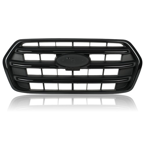 Front upper grille - gloss, black