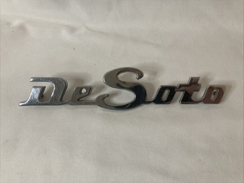 1946 1948 desoto script emblem - 1946-1948,