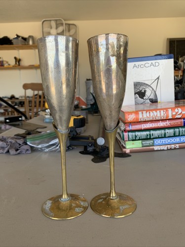 Vintage silver plated and - silver,