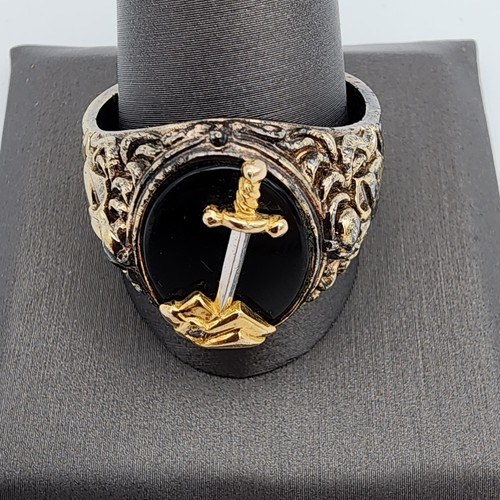 Vtg franklin mint - mint, onyx