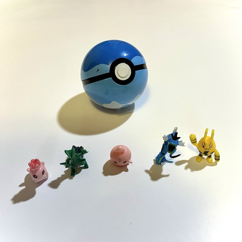 Pokémon dive pokeball mini - pokeball, w/