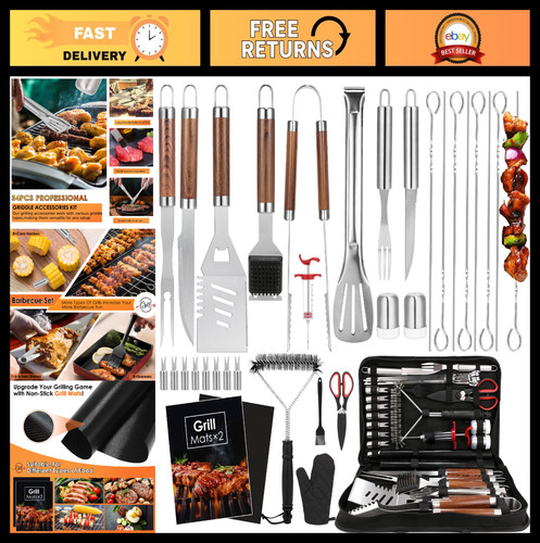 34pcs heavy duty - bbq, grill