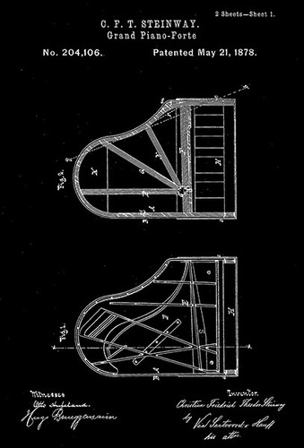 1878 grand piano - -,