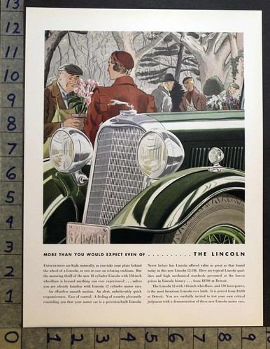 1933 lincoln 136 - lincoln, 12-136