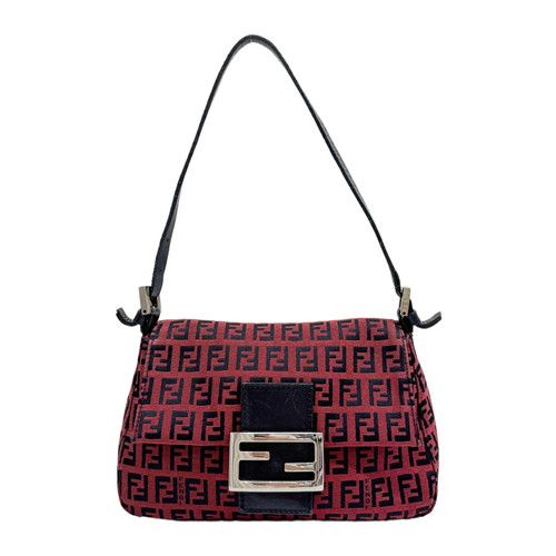 Fendi mini mamma - baguette, red