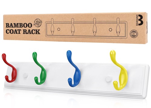 Wooden coat rack - wooden, kids