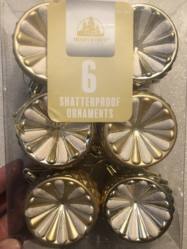 Modern shatterproof gold - gold, x6