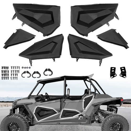 Black lower door inserts - door,