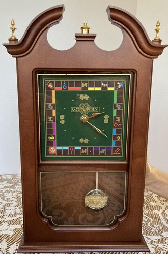 Franklin mint monopoly clock - mint, /