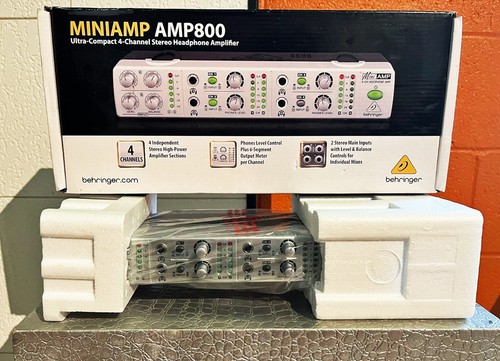 Behringer mini amp amp800 - amp800, 4
