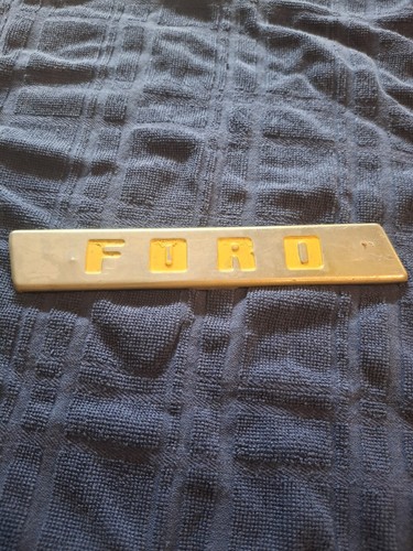 1957 ford f100 emblem - ford,