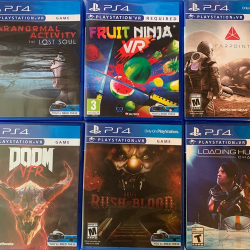 Various psvr games ps4 sony - psvr,