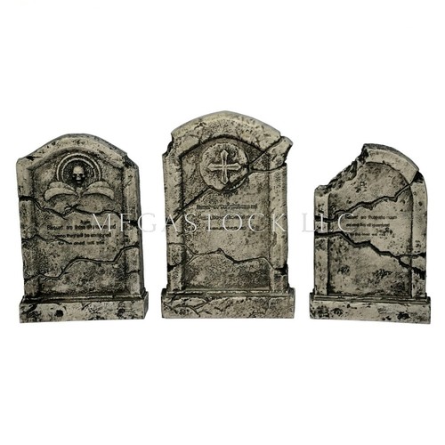 Blow mold tombstones set - 18",
