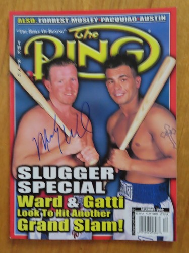Boxer mickey ward signed the - boxer,