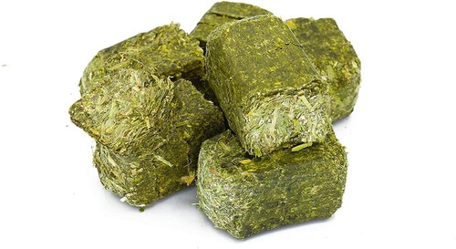 Alfalfa cubes premium - alfalfa,