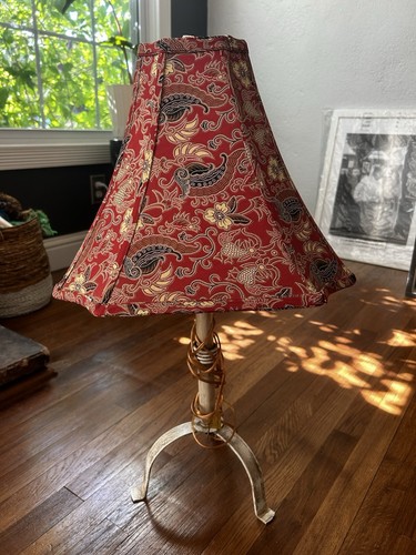 Vintage working lamp with - with, red