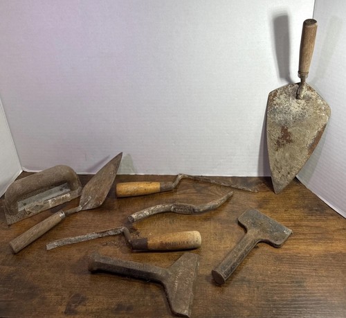 Lot vtg concrete - of, and