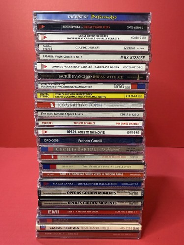 Lot classical opera - 24,