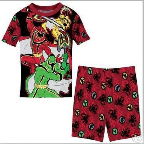 Power rangers pajamas boys - power,