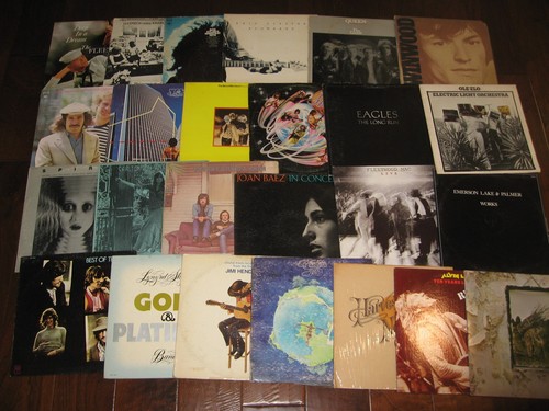 Lot 70s rock 80s pop - of,